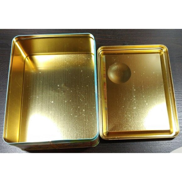 Limited Edition Cracker Jack Collectible Tin Canister With Baseball Theme VTG - Picture 3 of 9